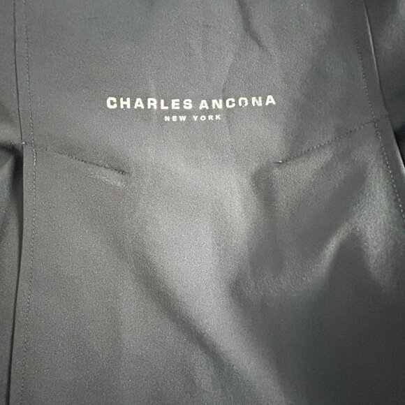 Charles Ancona Womens Equestrian Blazer Jacket Size 10 Navy Blue Italian Fabric - Picture 15 of 15